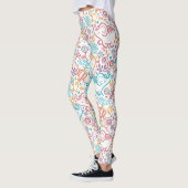 Elefanten und Blume Leggings (Links)