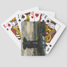 Elefanten und ein Panther in der indischen Wüste