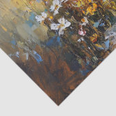 Elefanten- und Kalbsfische-Blume und Sonnenunterga Seidenpapier (Ausschnitt)