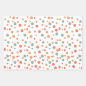 Elefanten und Liebe Herzmuster Geschenkpapier Set (Vorderseite 3)