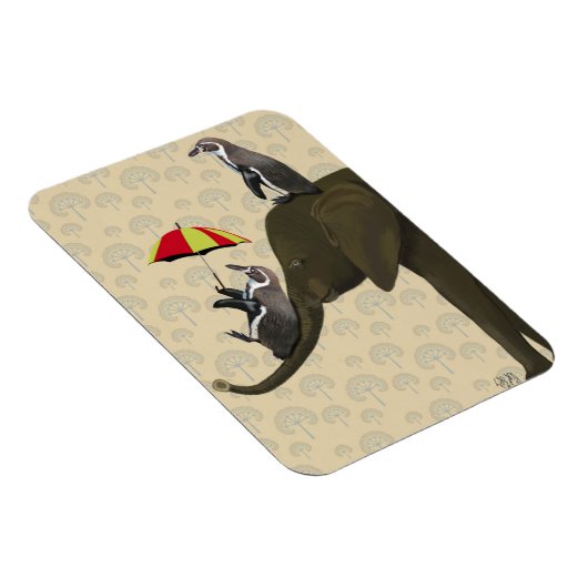 Elefanten und Pinguine Magnet (Rechte Seite)