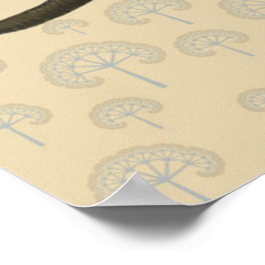 Elefanten und Pinguine Poster (Ecke)