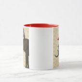 Elefanten und Pinguine Tasse (Zentrum)
