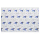 Elefanten und Schneeflocken Stoff (Fat Quarter (45,7 x 55,9 cm))