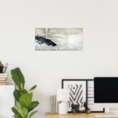 Elefanten und Whale Screens von Ito Jakuchu Poster (Heimbüro)