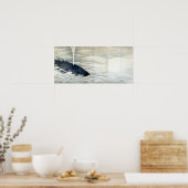 Elefanten und Whale Screens von Ito Jakuchu Poster (Küche)