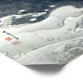 Elefanten und Whale Screens von Ito Jakuchu Poster (Ecke)