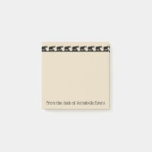 Elefanten unterwegs post-it klebezettel (Vorderseite)