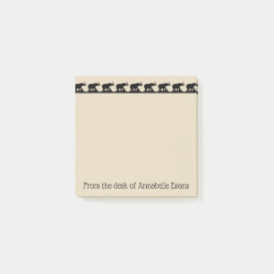 Elefanten unterwegs post-it klebezettel