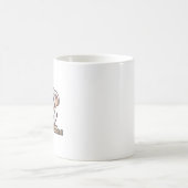 Elefanten vergessen nie... Erdnüsse! Baby Elephant Kaffeetasse (Mittel)