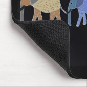 Elefanten vergessen nie mousepad (Ecke)
