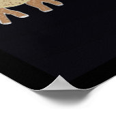 Elefanten vergessen niemals Print Poster (Ecke)