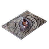 Elefantenauge nah notizblock (Linke Seite)