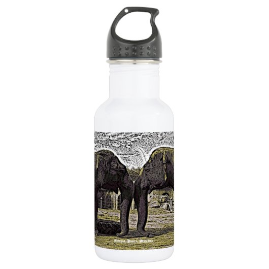 Elefantenaugen Trinkflasche (Vorderseite)
