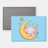 Elefantenbaby Magnet (Vorderseite/Rückseite)