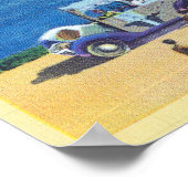 Elefantenbahn und Bundesstaatliche Bldg, CA World Poster (Ecke)