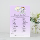 Elefantenballon in Ihrem Lila Babyspiel (Stehend Vorderseite)