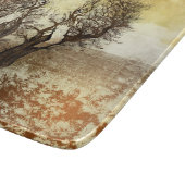 Elefantenbaum Abstrakt Schneidebrett (Ecke)