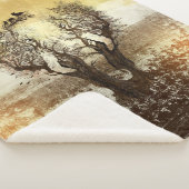 Elefantenbaum Abstrakt Sherpadecke (3/4)