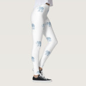 Elefantenbedruckte Leggings (Rechts)