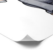 Elefantenbild des Cartoon Poster (Ecke)