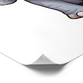 Elefantenbild des Cartoon Poster (Ecke)