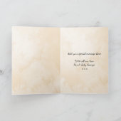 Elefantenblütendusche Danke Karte (Innenseite)