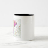 Elefantenbonbons Zweifarbige Tasse (Mittel)