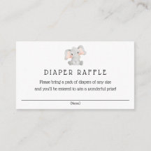 Elefantenbücher für Babysteckkarte