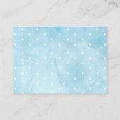 Elefantenbücher für Babyverpackungskarte Begleitkarte (Rückseite)