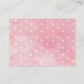 Elefantenbücher für Babyverpackungskarte Begleitkarte (Rückseite)