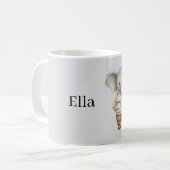 Elefantencoffee-Tasse Kaffeetasse (Vorderseite Links)
