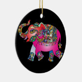 Elefantendekoration Keramik Ornament (Rechts)