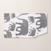 Elefantendesign Badhandtuch Set (Handtuch)