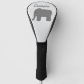 Elefantendesign Golf Headcover (Vorderseite)
