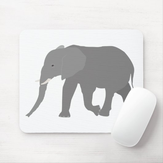 Elefantendesign Mousepad (Mit Mouse)