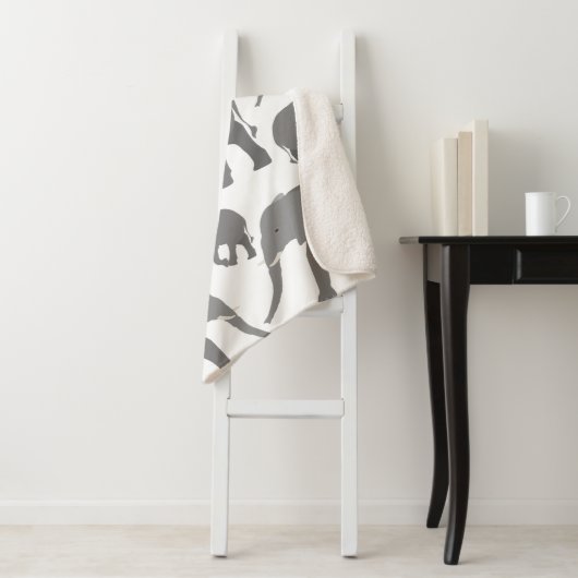 Elefantendesign Sherpadecke (Beispiel)