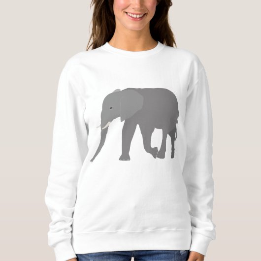 Elefantendesign Sweatshirt (Vorderseite)