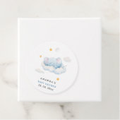 Elefantendusche, Babydusche Geschenkanhänger (Beispiel)