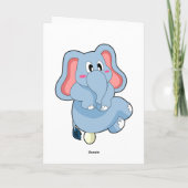 Elefantenei Karte (Rückseite)