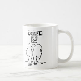 Elefantenfahrschule Kaffeetasse