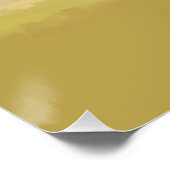 Elefantenfamilie im Wilden Poster (Ecke)