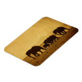 Elefantenfamilie Magnet (Linke Seite)