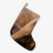 Elefantenfamilie: Majestic Wildlife Kleiner Weihnachtsstrumpf (Vorderansicht (hängend))