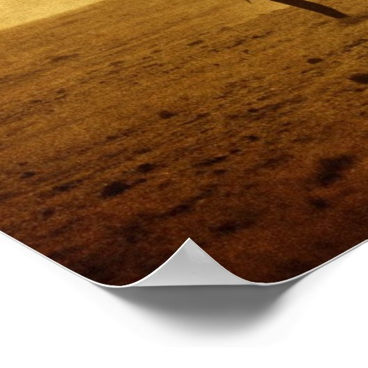 Elefantenfamilie Poster (Ecke)