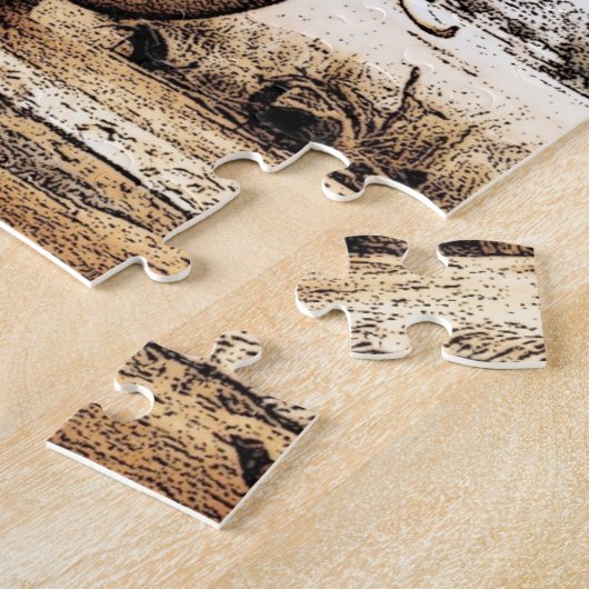 Elefantenfamilie Puzzle (Seite)