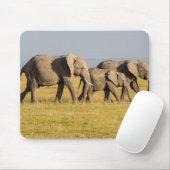 Elefantenfamilienwandern Mousepad (Mit Mouse)