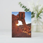 Elefantenfelsen im Feuertal Postkarte (Stehend Vorderseite)