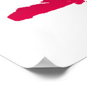 Elefantenform Poster (Ecke)