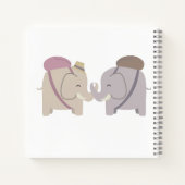 Elefantenfreunde Notizblock (Rückseite)